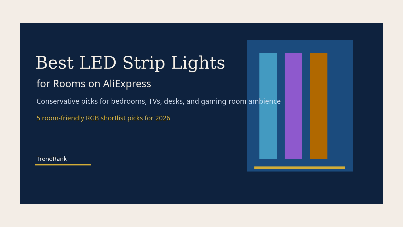 Best LED Strip Lights for Rooms on AliExpress featured image