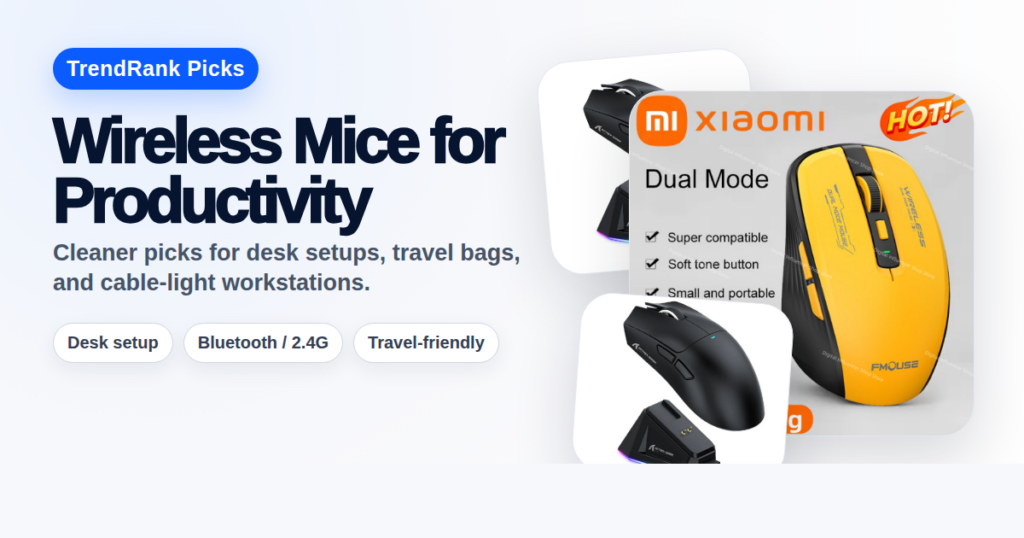 Wireless mice productivity picks product collage