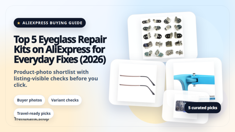 Product collage thumbnail for Top 5 Eyeglass Repair Kits on AliExpress for Everyday Fixes (2026)